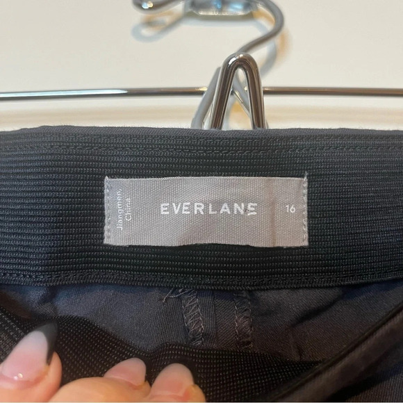 EVERLANE Grey Side Zip Pull On Stretch Pants - Picture 7 of 9